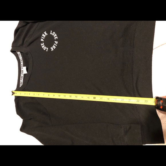 PINK Victoria Secret Black Sweatshirt - Picture 4 of 8